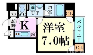 キャピトル大手通の物件間取画像